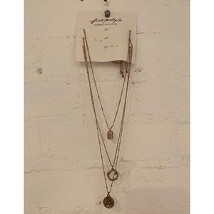 Free People Necklace Set